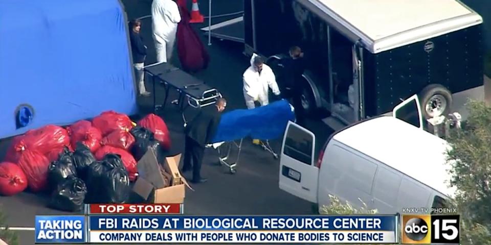 biological resource center fbi raid