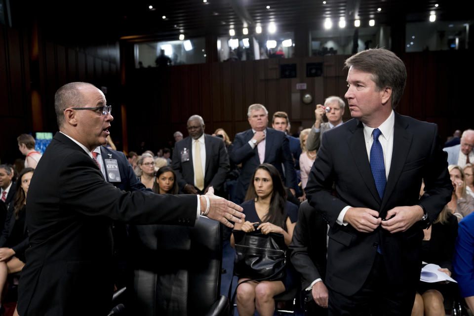 Confirmation hearings for Brett Kavanaugh