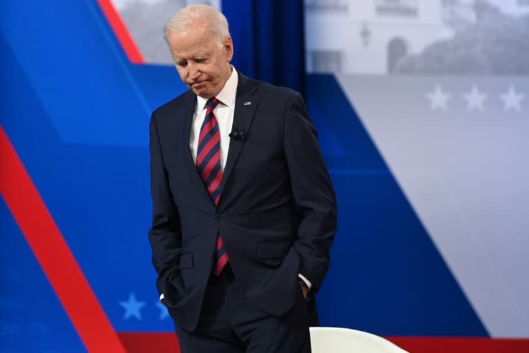 Le président américain Joe Biden à Cincinnati, dans l'Ohio, le 21 juillet 2021 - SAUL LOEB © 2019 AFP