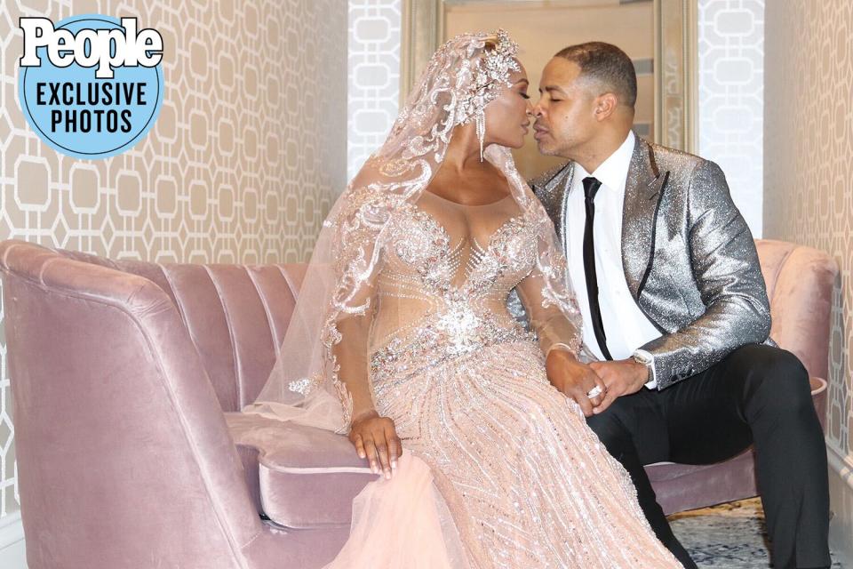 cynthia bailey wedding ; Photo credit: Erick Robinson