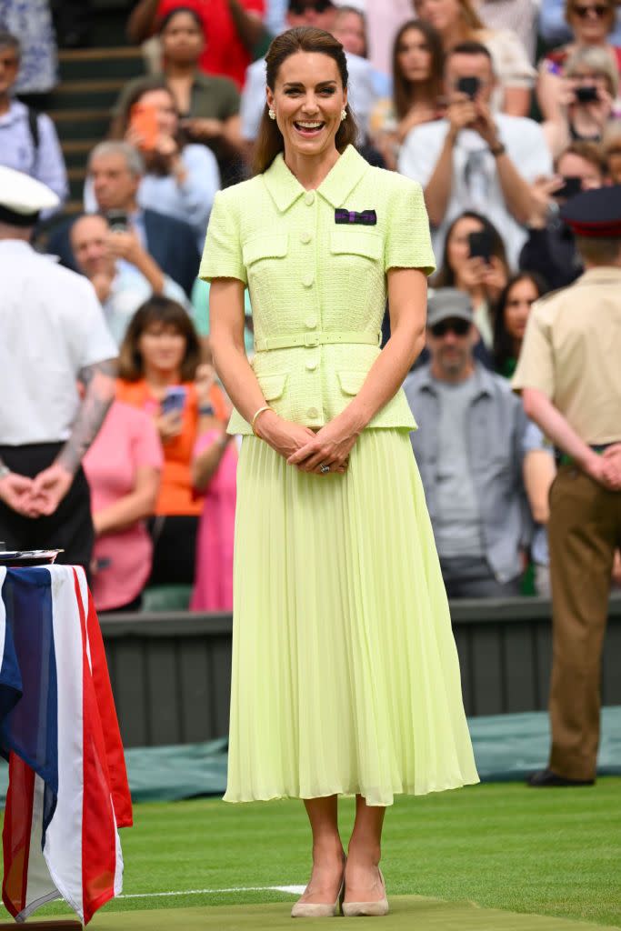 the princess of wales attends wimbledon 2023 day 13