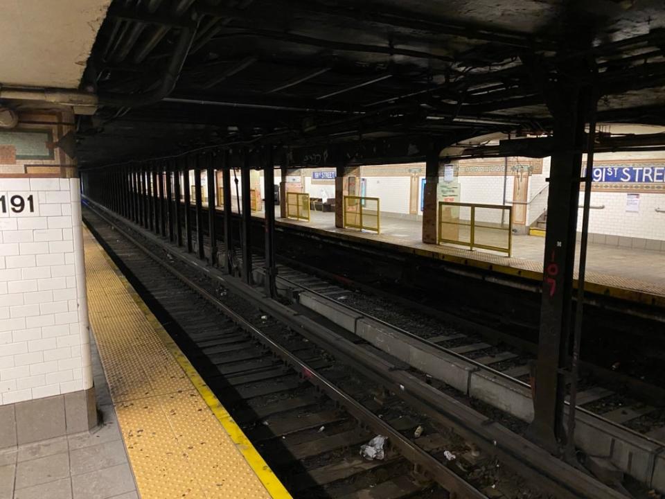 New platform safety barriers are intended to prevent accidents. MTA/ Flickr