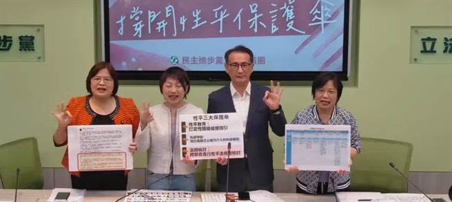 民進黨立院黨團表示，民進黨由國防外交委員會召委蔡適應代表出席，希望藉此跟美國表達這幾年對於疫苗的支援、對於加入國際組織的聲援以及國防安全站在台灣這邊，會表達感謝。（摘自民進黨立院黨團直播）