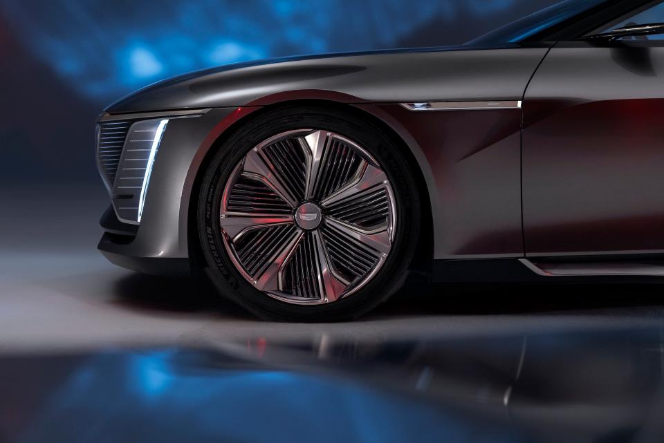 The Cadillac Celestiq electric luxury car. [Embargo 7/22 DNP]