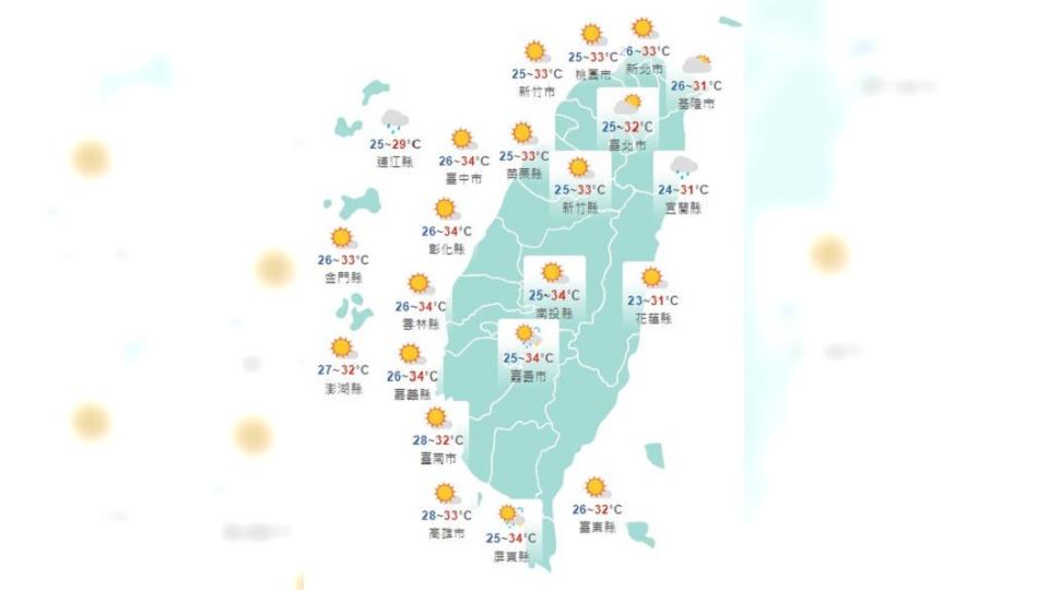 圖／中央氣象局