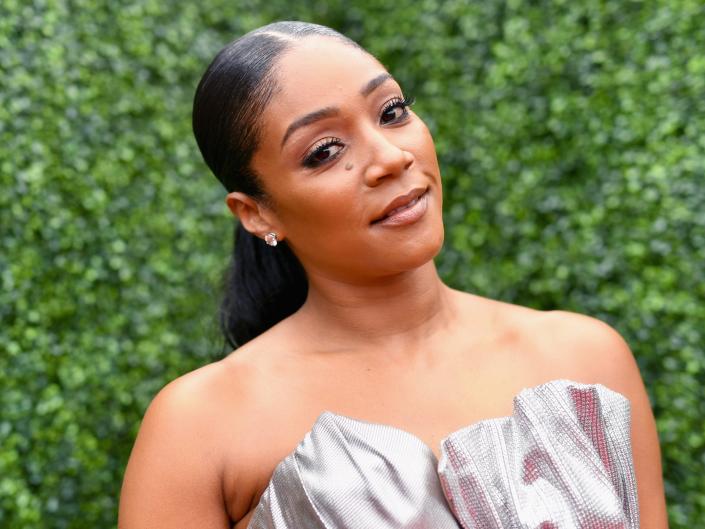 Tiffany Haddish en los premios MTV Movie and TV Awards 2018.