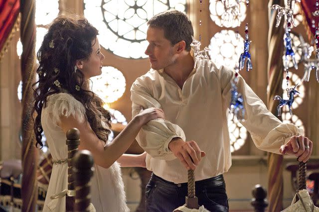 <p>Jack Rowand/ABC/Getty</p> Ginnifer Goodwin and Josh Dallas on 'Once Upon a Time'