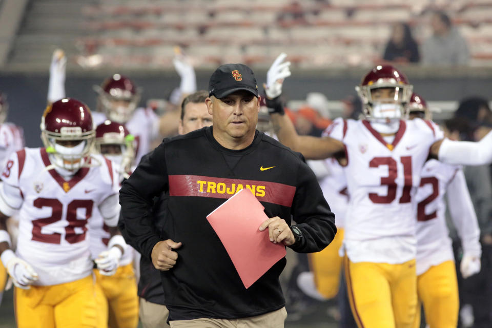 USC hasn’t been below .500 since 2000. (AP Photo/Timothy J. Gonzalez, File)