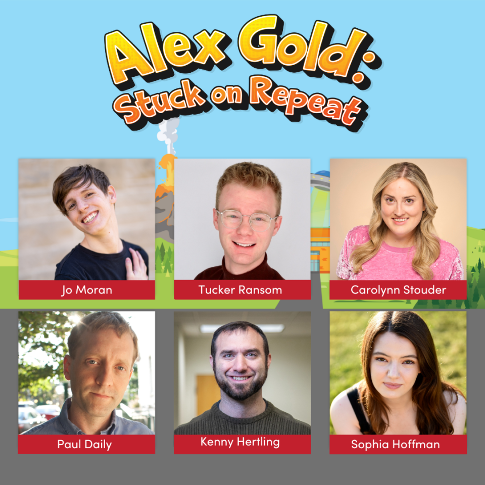 Audience members determine what happens in "Alex Gold: Stuck on Repeat," meaning the actors have been rehearsing numerous scenes so they are prepared for whatever may happen.