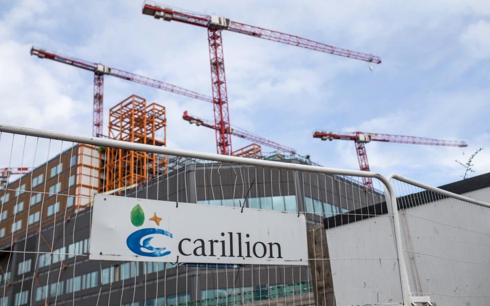 Carillion collapsed into liquidation with a pension deficit of almost £1bn - Bloomberg