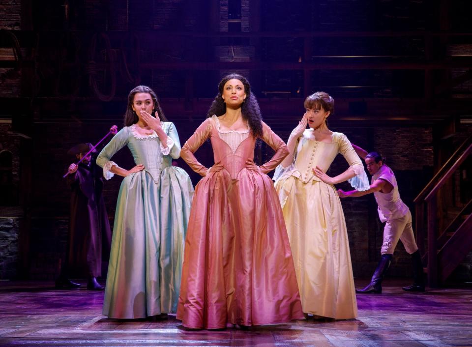 The Schuyler Sisters in "Hamilton"  national tour