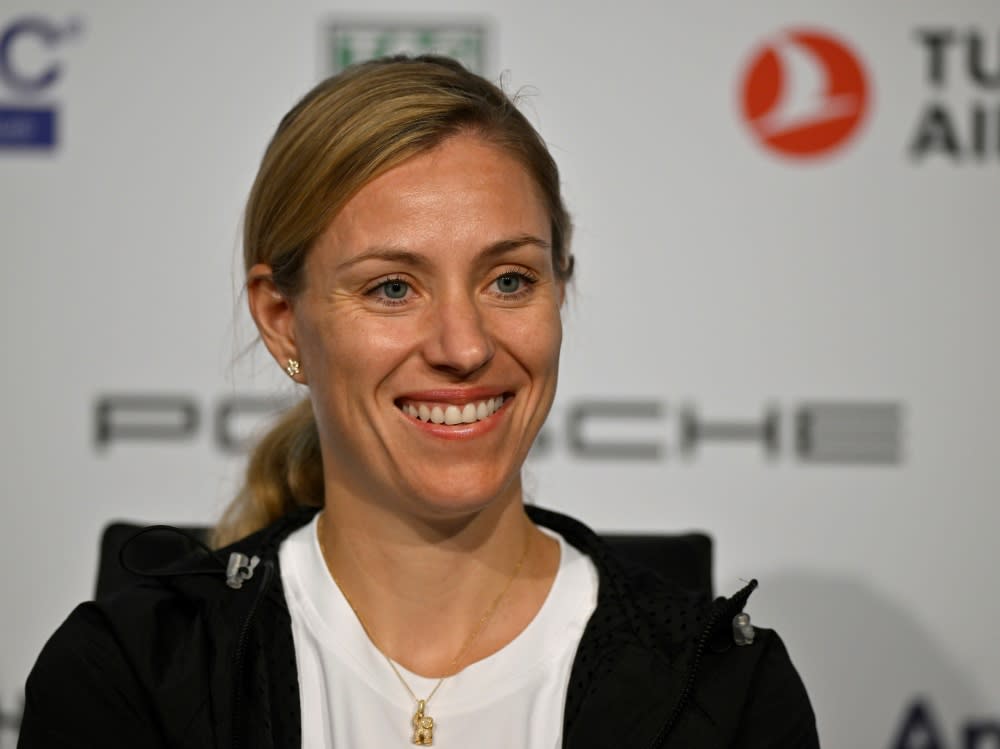 Aufschlag in Stuttgart: Angelique Kerber (IMAGO/Michael Weber IMAGEPOWER)