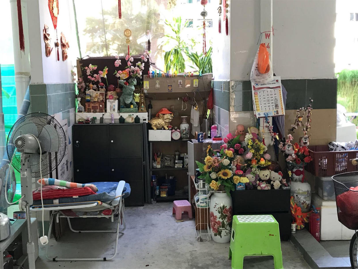 Flowers, figurines and toys are among the items that Yishun resident Or Beng Kooi hopes to use for his installation at The Substation. (Photo credit: The Substation)