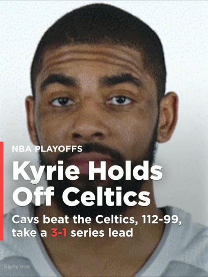 Kyrie Irving holds off Celtics, brings Cavs closer to Finals rematch