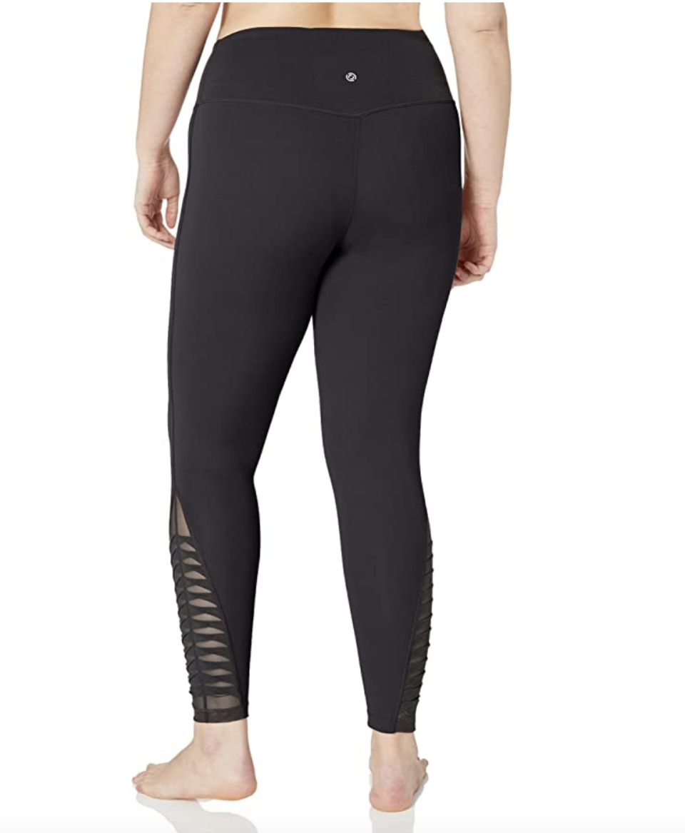 Core 10 Women's Icon Series 'Fierce Pleats' Yoga 7/8 Crop Legging (Photo: Amazon)