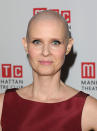 <p>The <em>Sex and the City</em> star shaved her head for the role of a cancer-stricken poet in the play <em>Wit</em>. (Photo: Getty Images) </p>