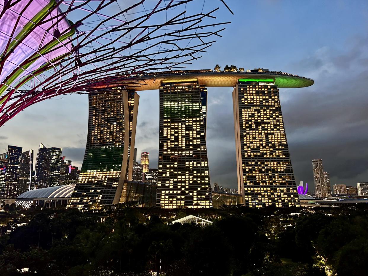 Marina Bay Sands in Singapore.