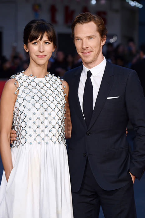 Benedict Cumberbatch and Sophie Hunter are expecting a baby