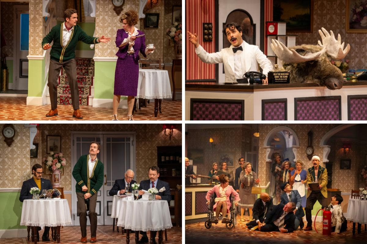 I went to see Fawlty Towers on stage, and it was a perfect recreation of some of the show’s most iconic moments. <i>(Image: Hugo Glendinning)</i>