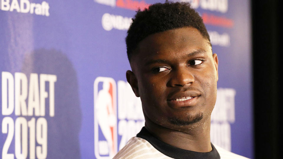 Zion Williamson is the undisputed star of the 2019 NBA Draft. Pic: Getty