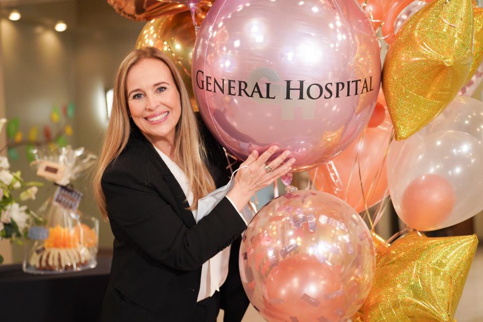 Genie Francis celebrates her 45th anniversary on “General Hospital.” Francis is one of the stars scheduled to be at the "2022 General Hospital Fan Celebration" at Graceland.