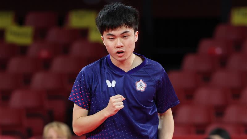 林昀儒將在桌球男單力爭銅牌。（圖／體育署 提供）