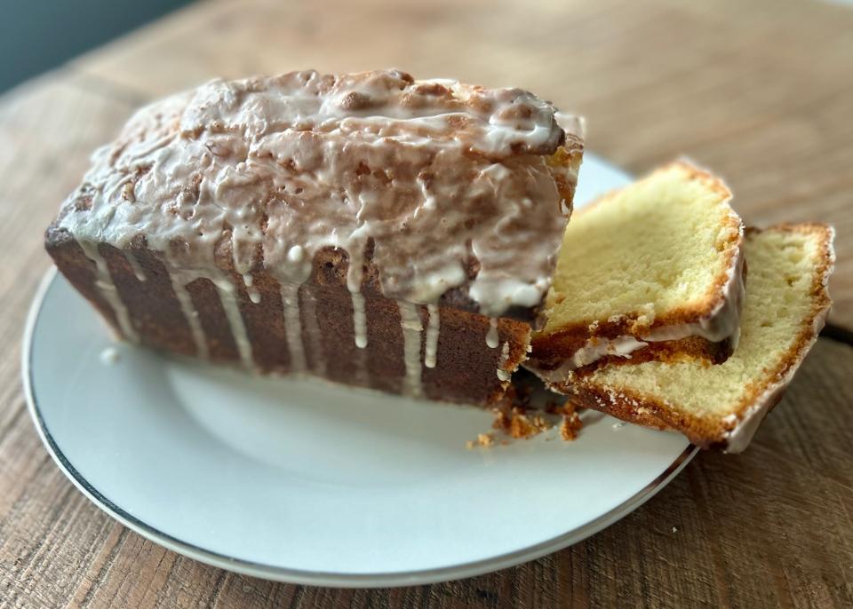 This lemony buttermilk pound cake turns out sweetly tart and moist.