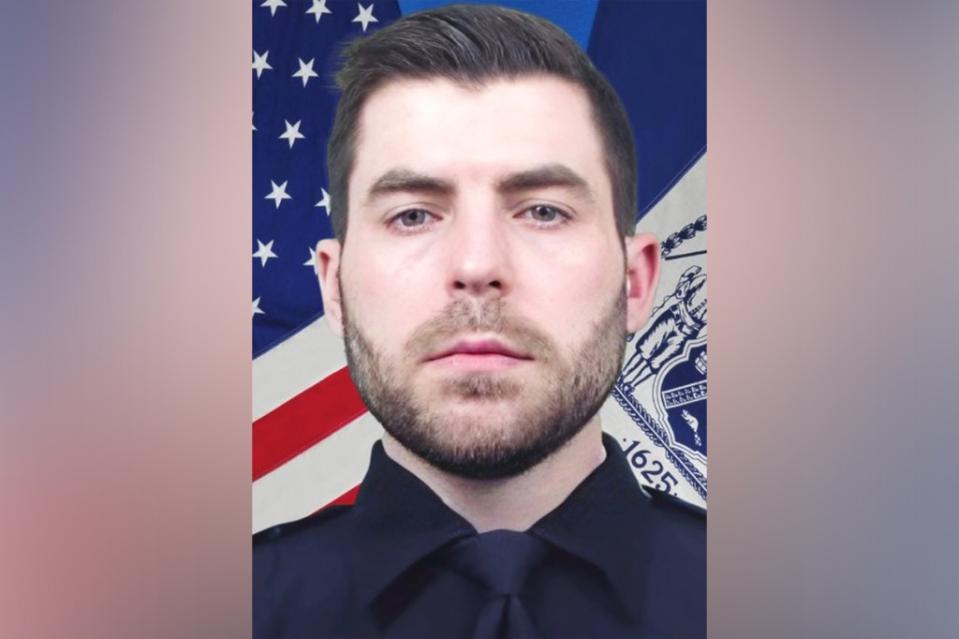 NYPD Police Officer Jonathan Diller, 31, was shot and killed during a traffic stop in Queens on Monday.