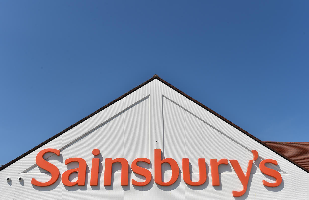 A general view of Sainsbury's supermarket in Hanley on June 23, 2020 in Stoke-on-Trent, England. (Photo by Nathan Stirk/Getty Images)