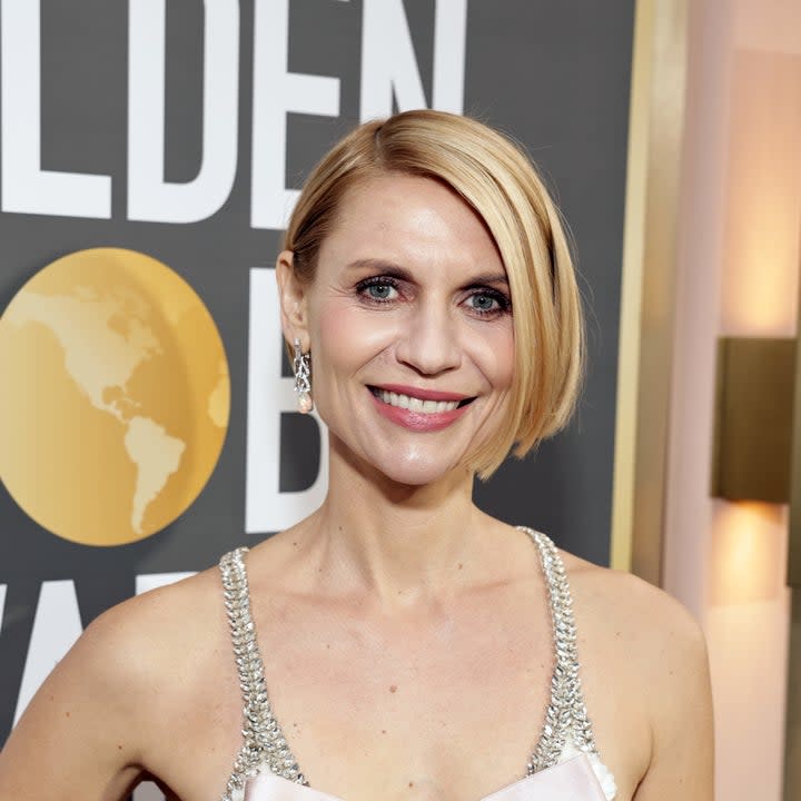 Clare Danes at the Golden Globes