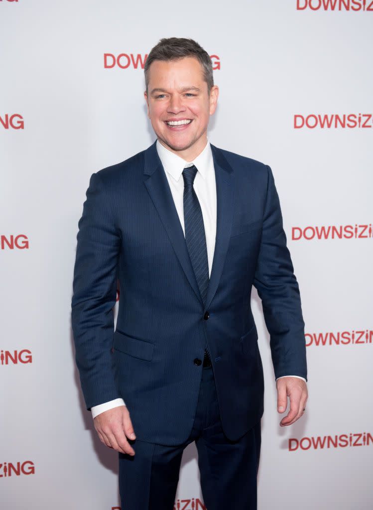 Matt Damon — 5'10" (1.78 m)