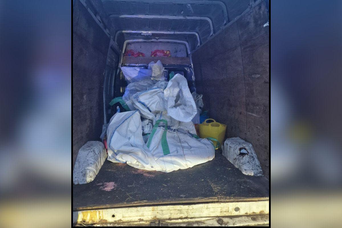 Arrests made after police find stolen copper in car on M6 <i>(Image: Police)</i>