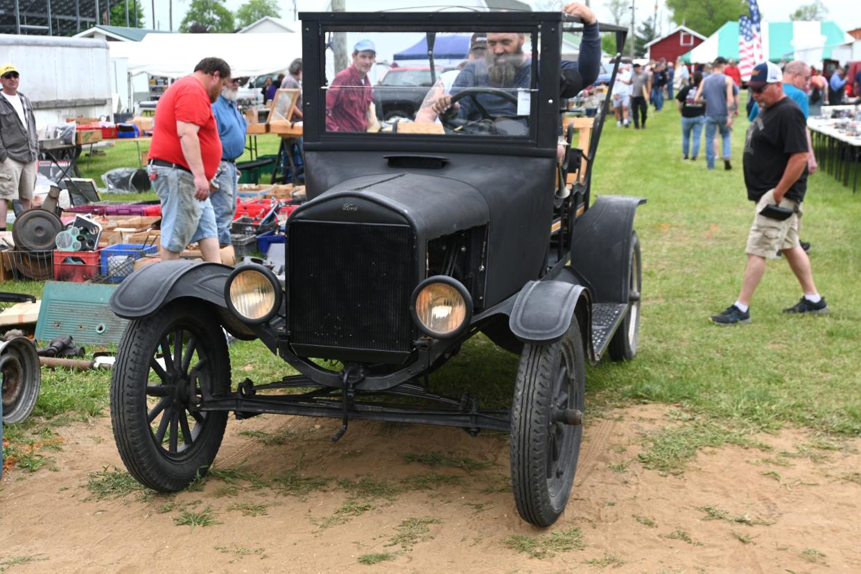 Antique and unique fill the Branch County Fairgrounds for the annual Mother's Day weekend Swap Meet and Car Show Saturday and Sunday.