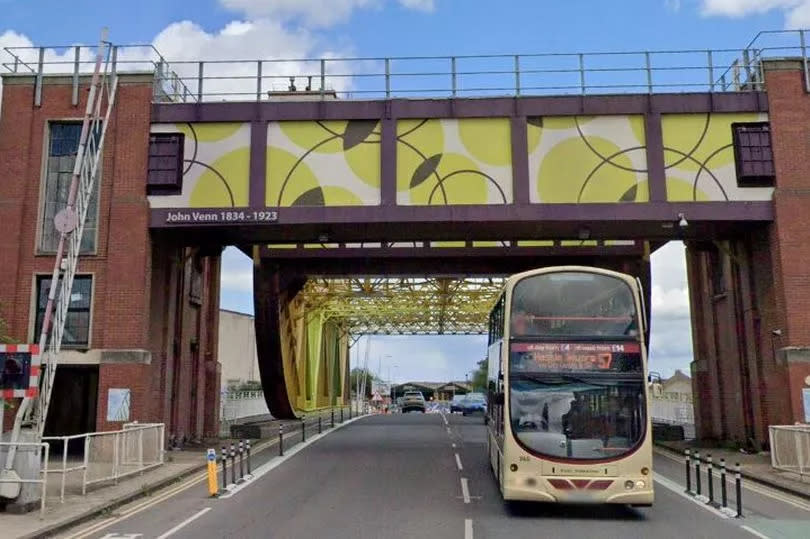 Drypool Bridge, in Hull