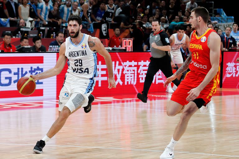 Patricio Garino, en el Mundial de China en 2019.