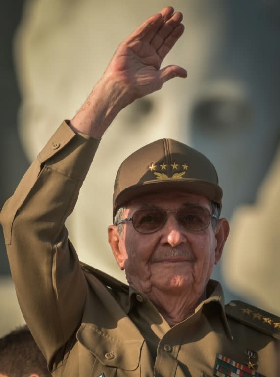 Cuban President Raul Castro, pictured in May 2017, has been ruling the country for the past 12 years, but he has said that he will be stepping down in February 2018