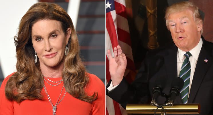 Caitlyn Jenner will challenge Donald Trump’s presidency (PA)