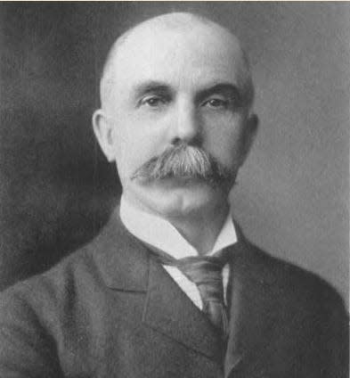 The elder Justin Rice (J.R) Whiting was born in Bath, N.Y., on Feb. 18, 1847. He moved with his parents to Port Huron in 1849 where he joined the family lumber/mercantile business and, later, became the U.S. representative from Michigan’s 7th District from 1887-95.