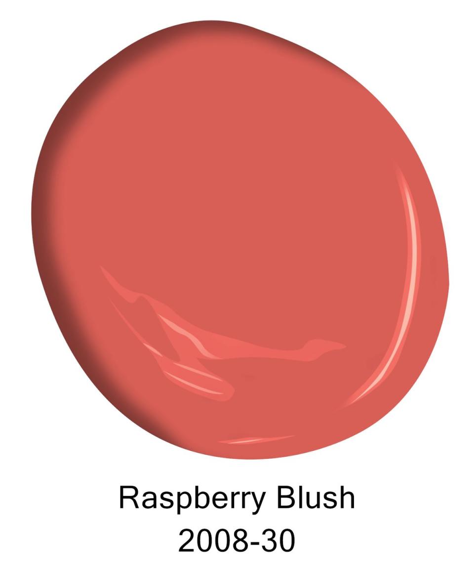 raspberry blush benjamin moore color of the year 2023