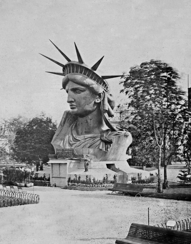 The Statue of Liberty's head