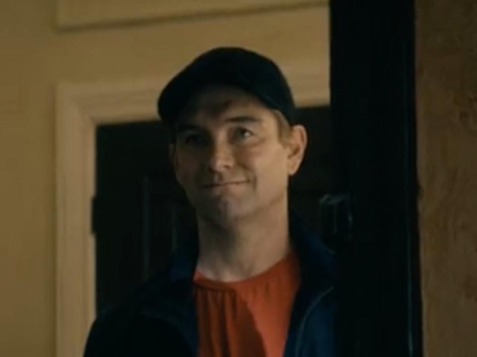 Homelander (Antony Starr) wearing ordinary clothes inThe Boys’ (Prime Video)