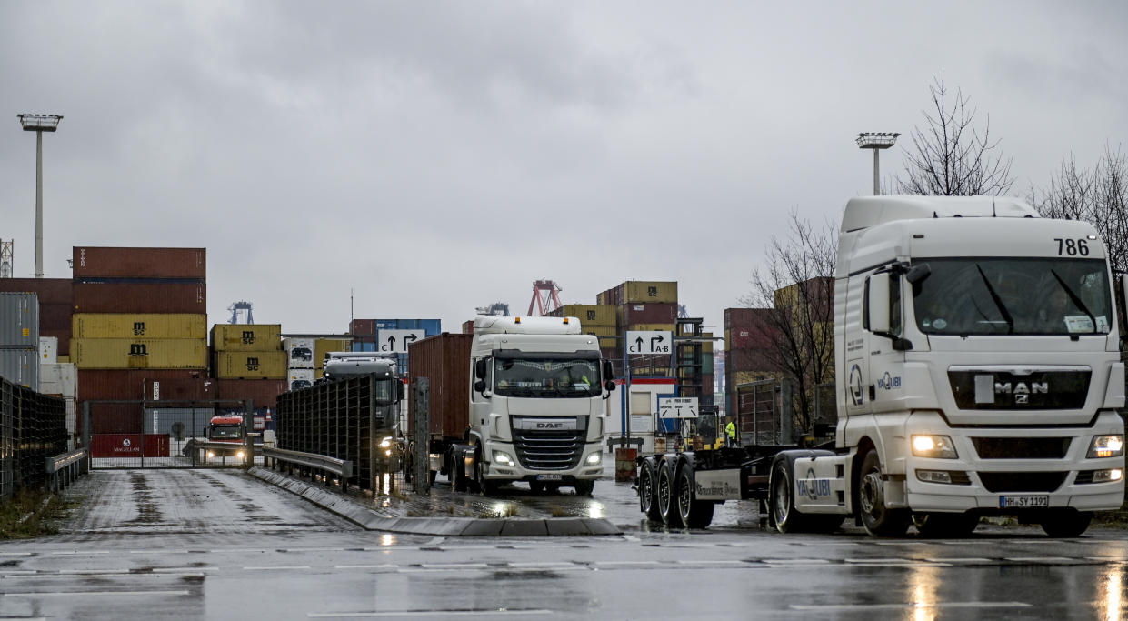 Hamburg port