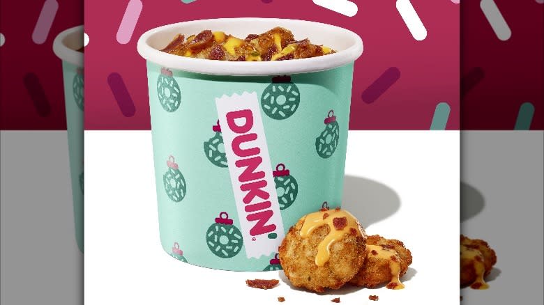 Dunkin' loaded hash browns