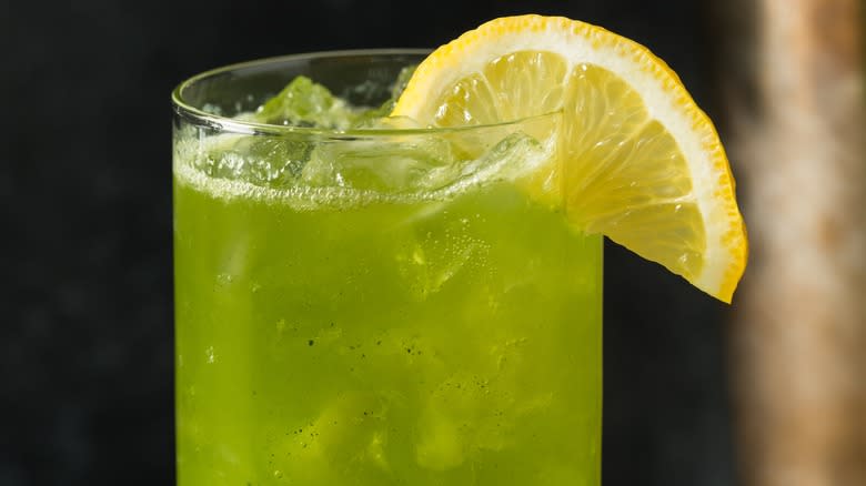 matcha highball