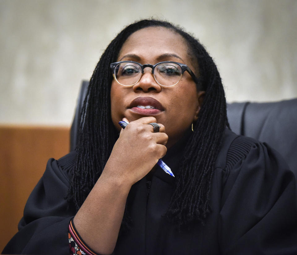 Judge Ketanji Brown Jackson.