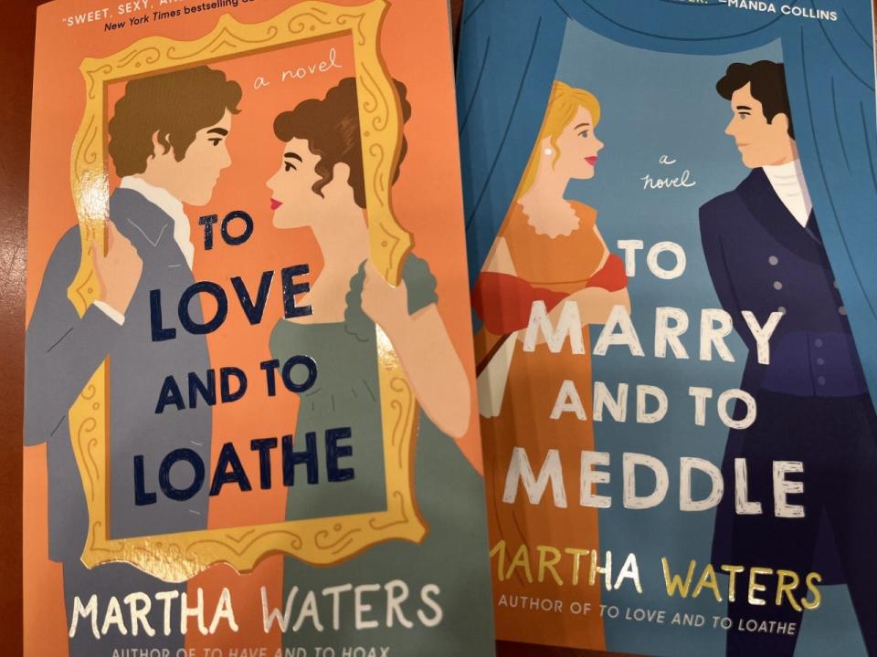 Martha Waters has written four of five books in her Regency Vows series so far, with the first one, ‘To Have and to Hoax’, arriving in 2020, ‘To Love and to Loathe’ in 2021, ‘To Marry and to Meddle’ in 2022, and ‘To Swoon and to Spar’ coming out April 11. Her publisher calls ‘To Swoon and to Spar’ a ‘whipsmart and sweepingly romantic Regency rom-com.’