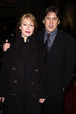 Nancy Wilson and Cameron Crowe at the Hollywood premiere of Vanilla Sky