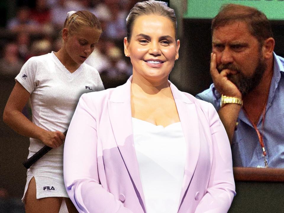 Jelena Dokic has cut ties with her father but is happier than ever, as she tells The Independent  (Getty)