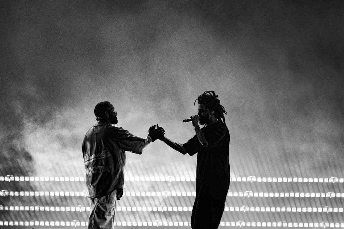 J. Cole and Drake headlined the second night of Dreamville Fest 2023 in Raleigh, North Carolina. Dreamville Fest
