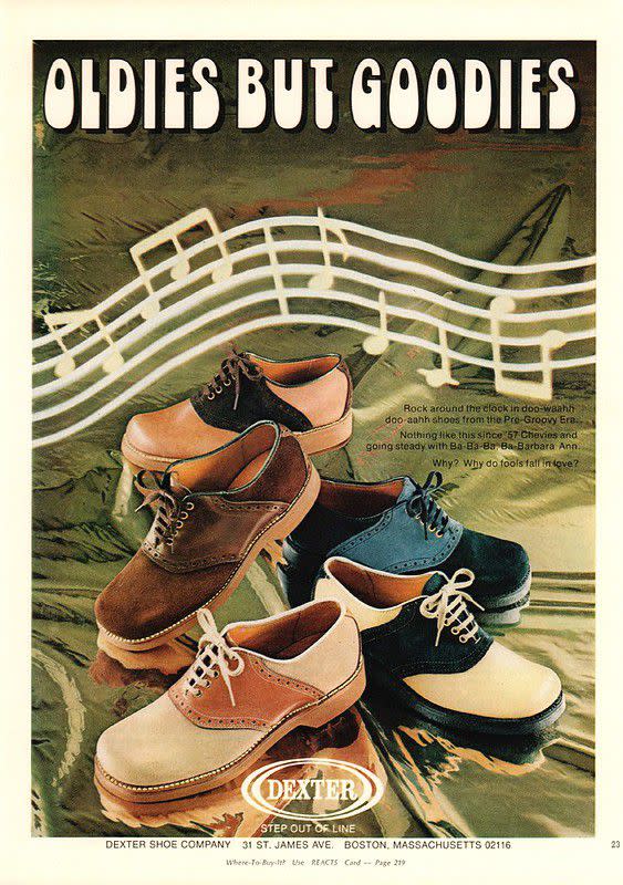 1972 Dexter Shoe Advertisement Playboy September 1972